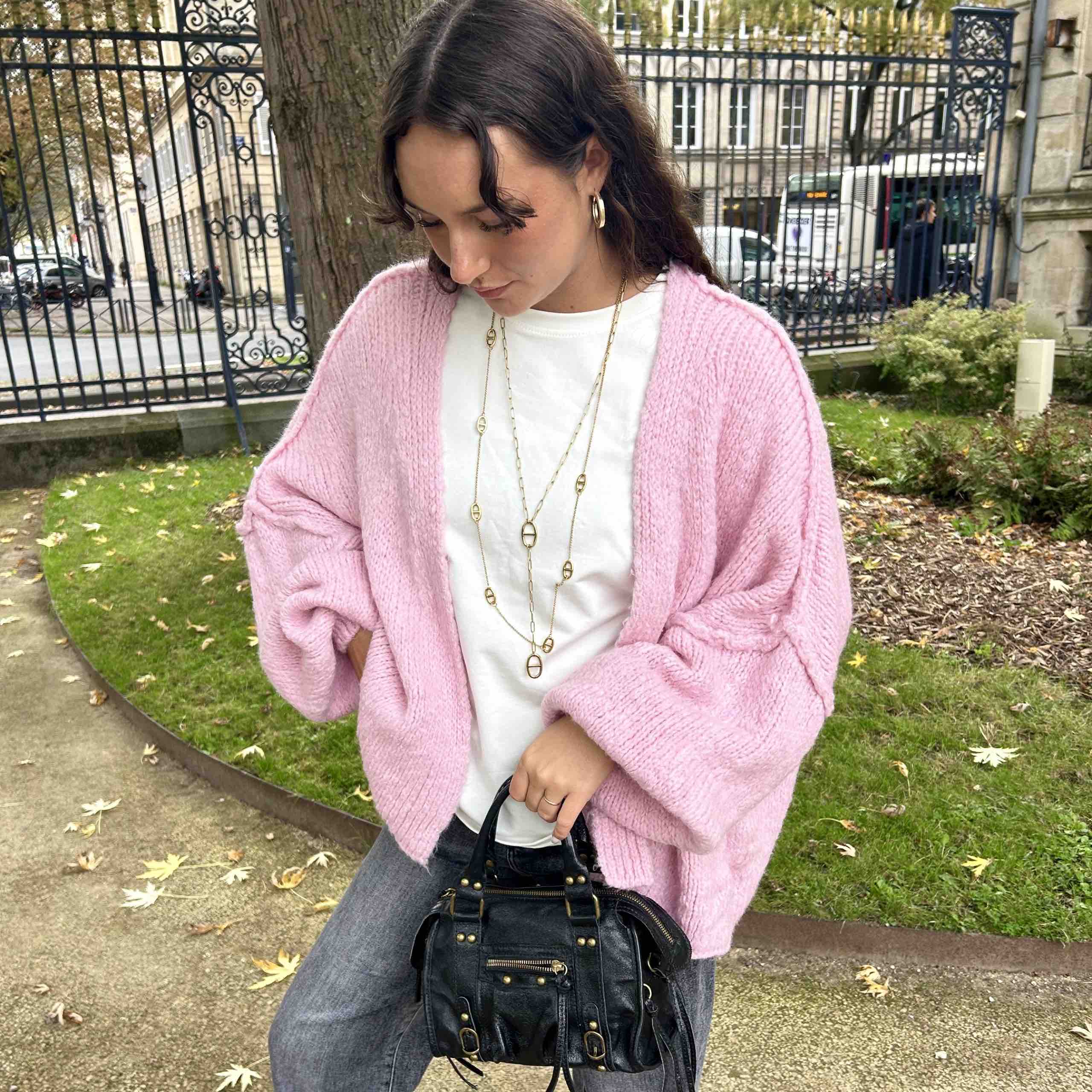 Gilet CLARA rose – Image 3