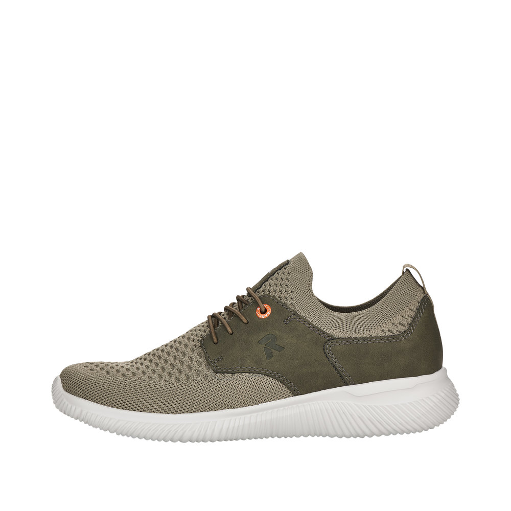Tennis homme à enfiler, largeur confort, coloris vert bronze RIEKER EVOLUTION 07401-52 (A) – Image 6