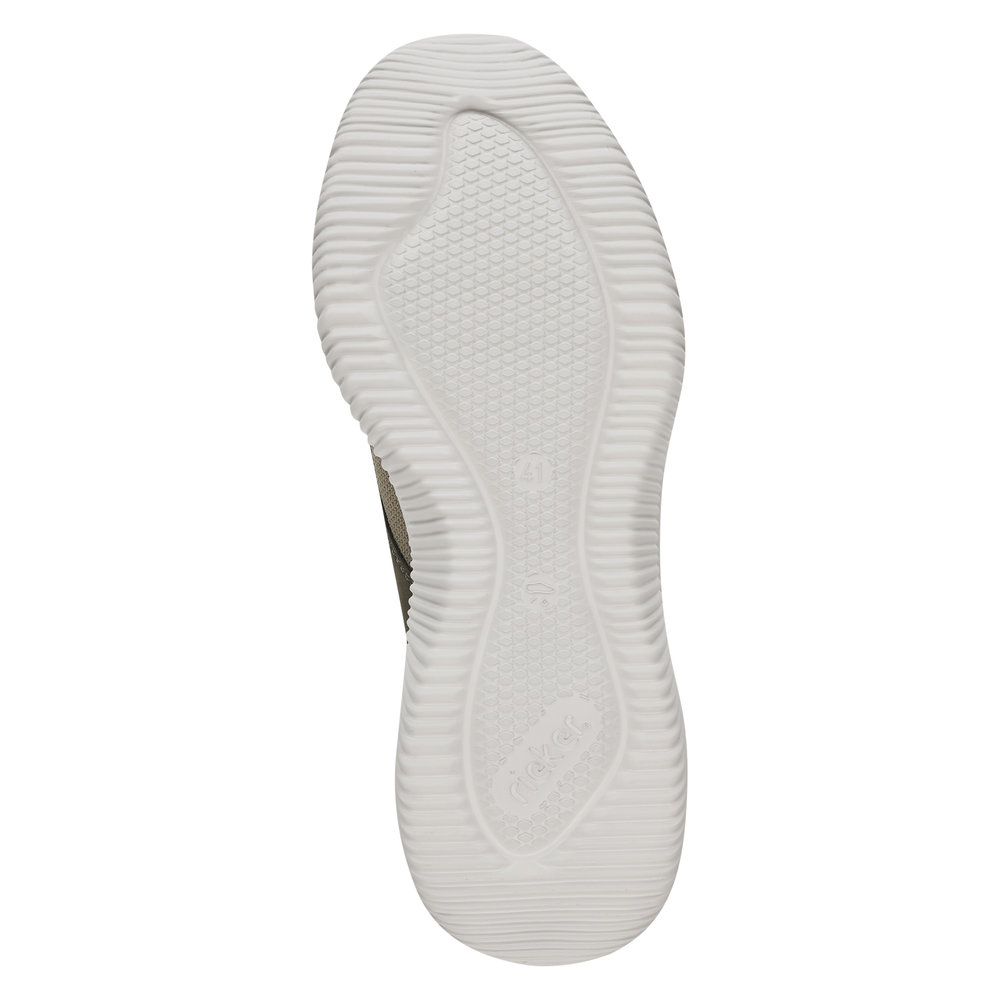 Tennis homme à enfiler, largeur confort, coloris vert bronze RIEKER EVOLUTION 07401-52 (A) – Image 8