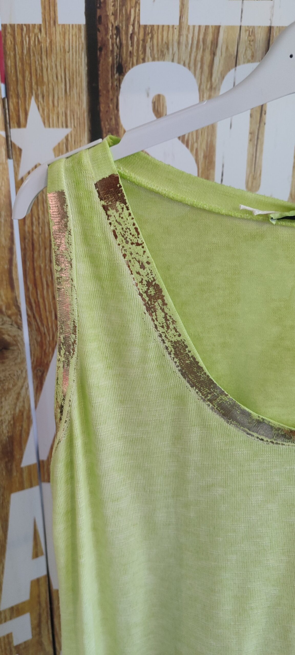 Débardeur unis et doré taille unique – Image 7