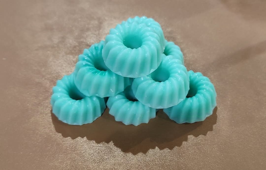 Fondants parfumés en cire d’huile d’olive et parfums de Grasse sans phtalates dupe de parfums