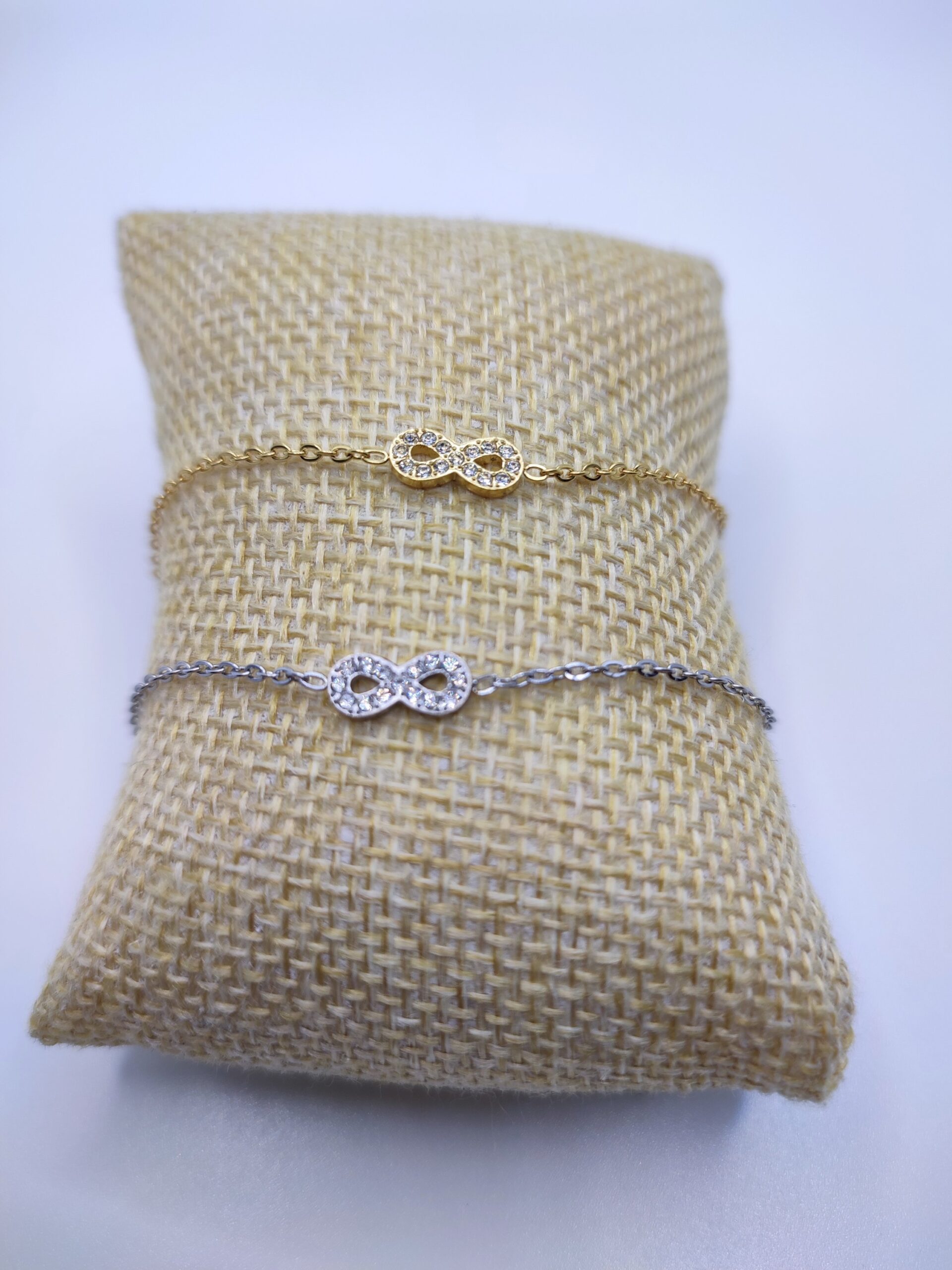 Bracelet strass infini