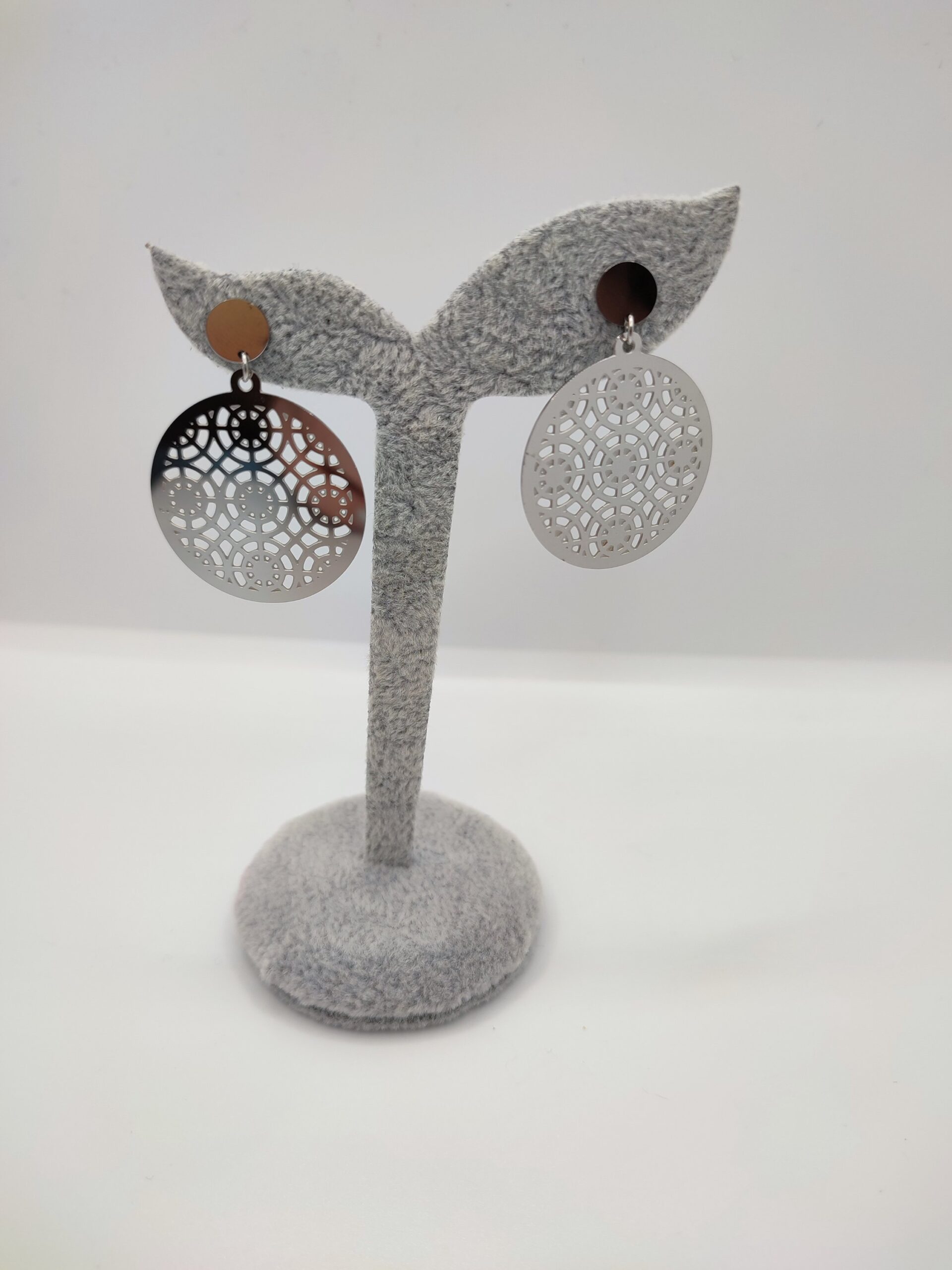 Boucles d’oreilles médaille