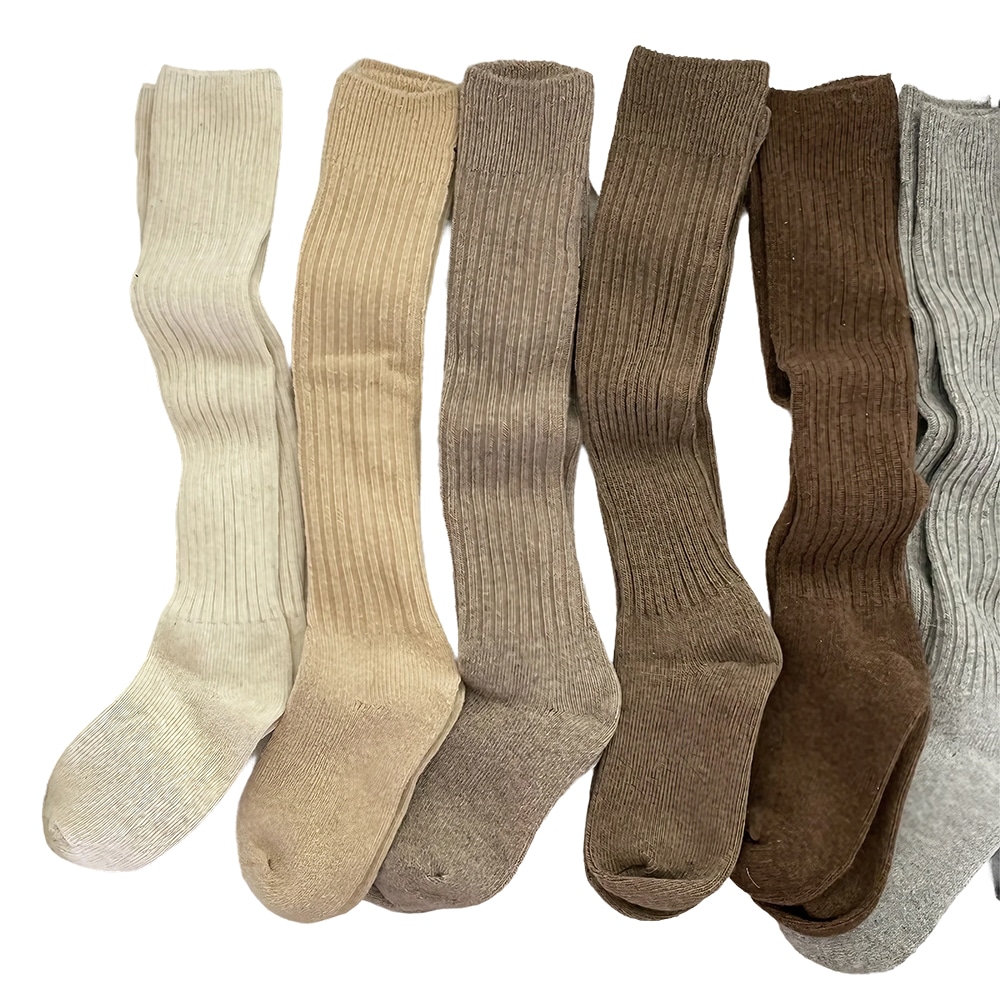 Chaussettes hautes femme en laine – Image 7