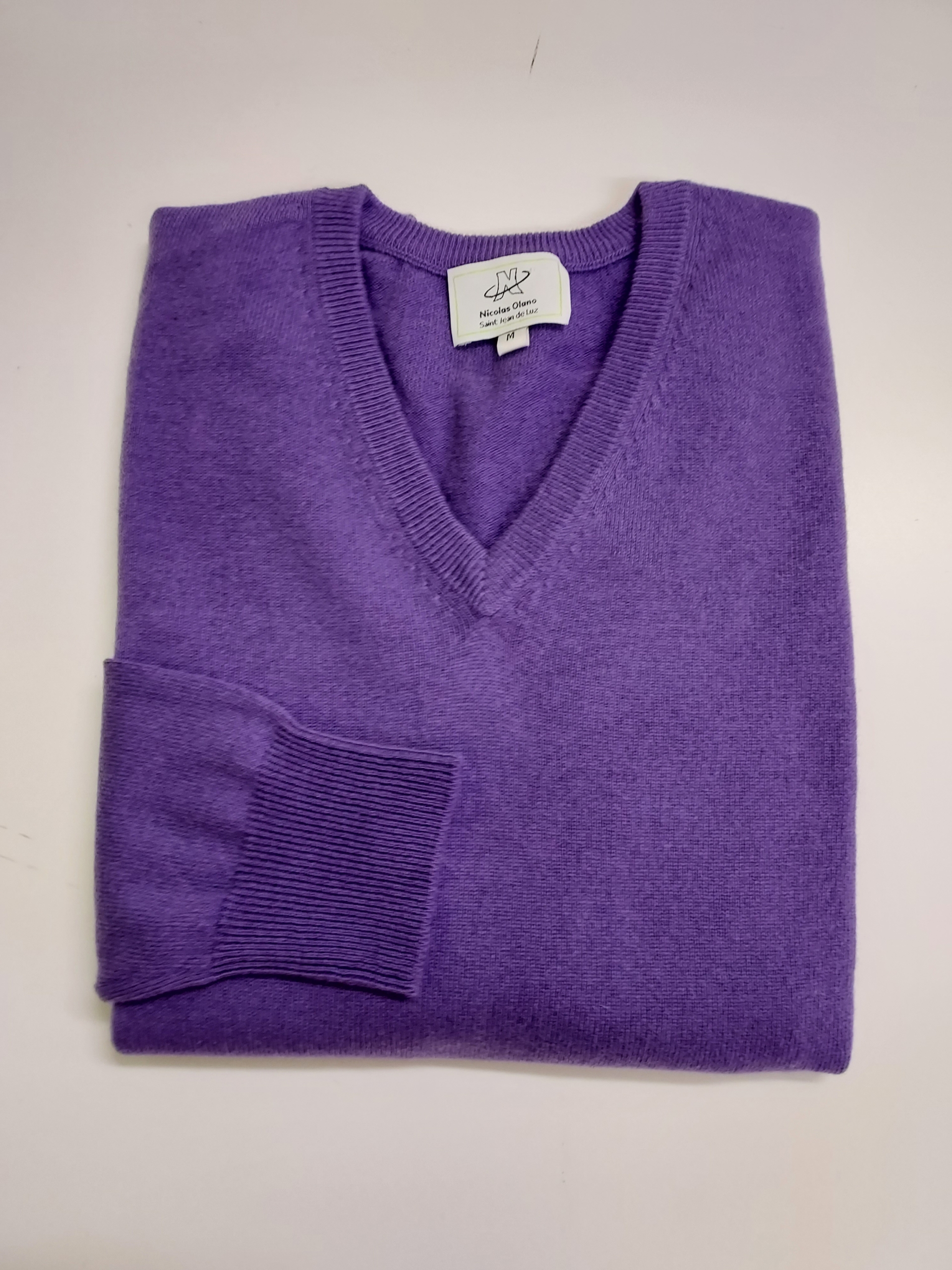 PULL CACHEMIRE COL V PARME