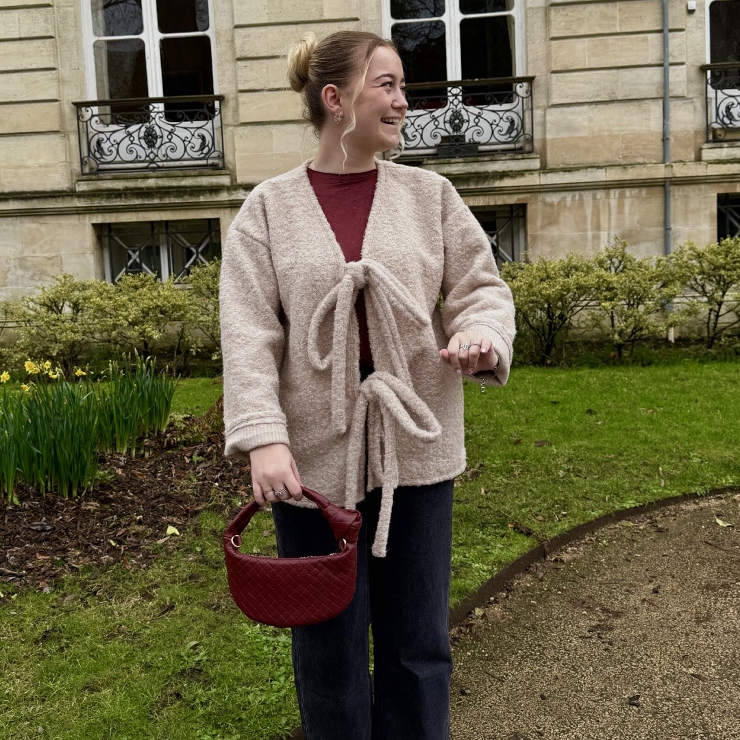 Gilet ANAËLLE beige