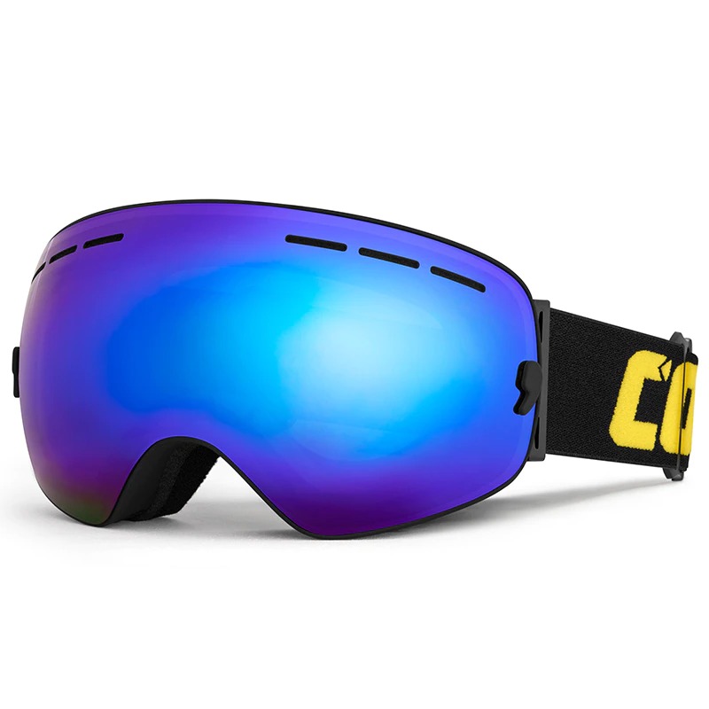 Lunette de ski masque double lentilles anti-buée