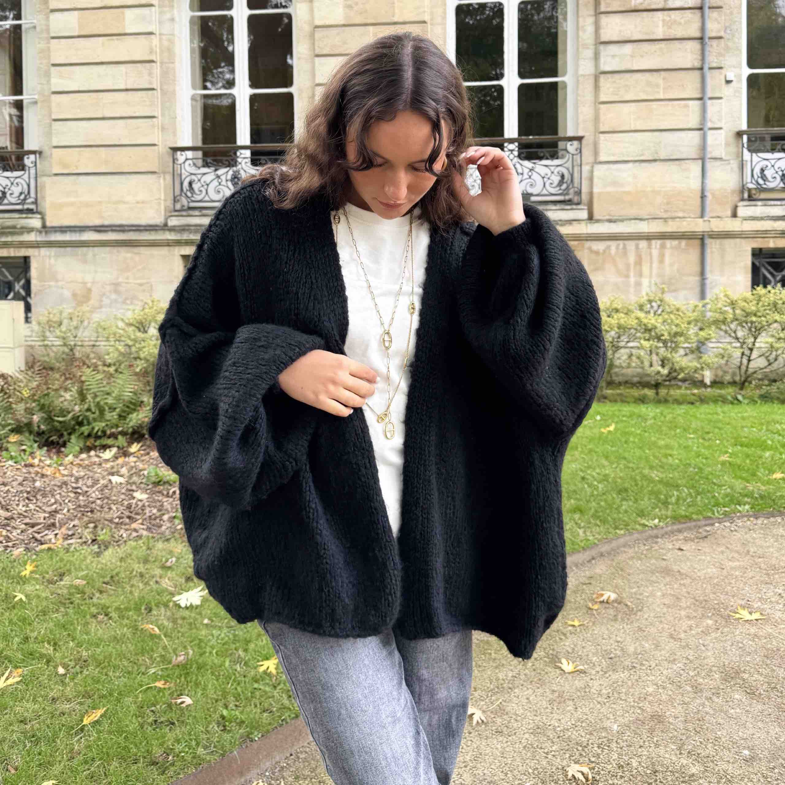 Gilet CLARA noir – Image 2