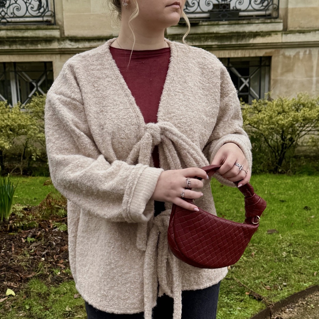 Gilet ANAËLLE beige – Image 2