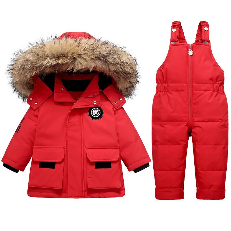 Combinaison de ski bébé ensemble salopette veste