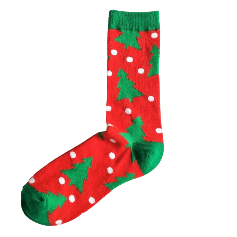 Chaussette fantaisie de noël