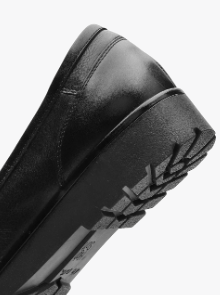 Mocassin Cuir lisse Femme Talon plat Elastiqué côtés ARA coloris noir – Image 6