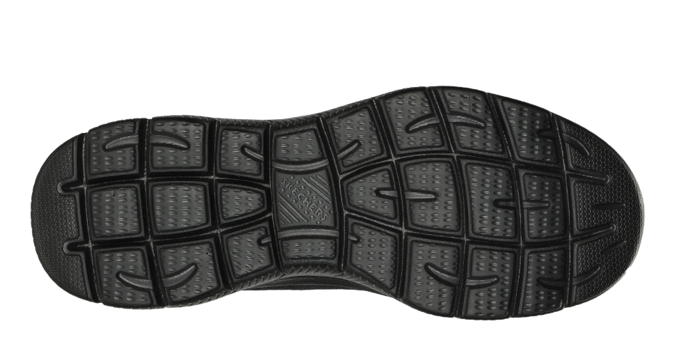 Tennis homme slip-ins ultra-légères Vegan Sans lacet Textile maille Semelle mémoire de forme SKECHERS coloris noir – Image 5