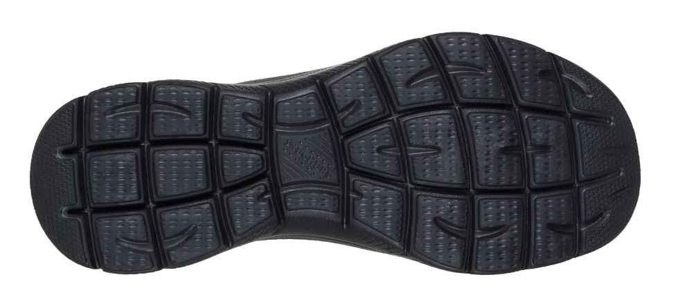 Tennis femme Lacet élastique Textile épais Talon compensé Lavable en machine SKECHERS Summits Coloris noir – Image 5