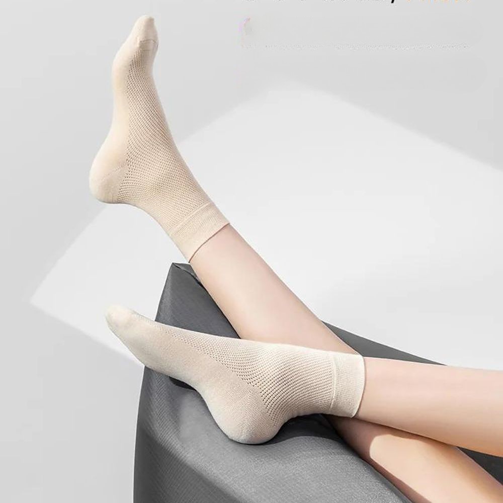 Chaussettes sans couture pour femme et homme – Lot de 5 paires – Image 3