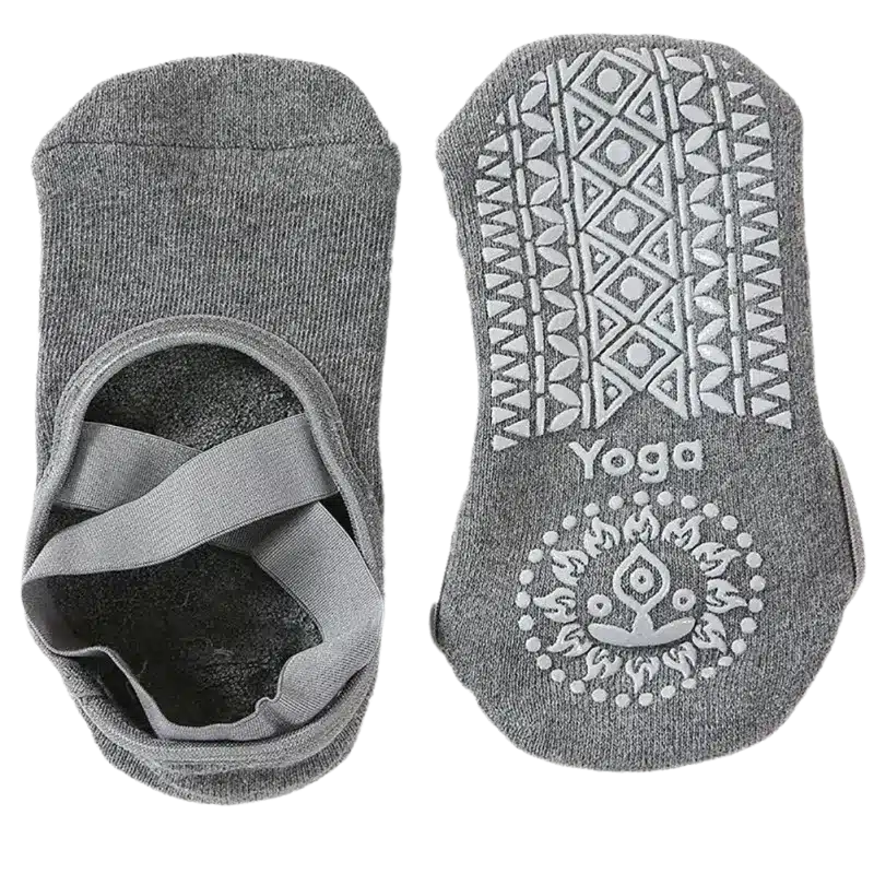 Chaussettes de yoga antidérapantes – Image 4