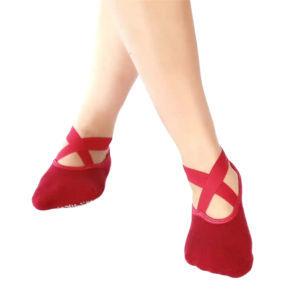 Chaussettes de yoga antidérapantes – Image 2