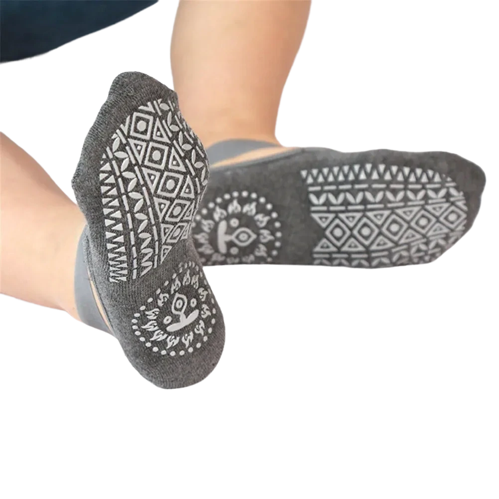 Chaussettes de yoga antidérapantes – Image 3