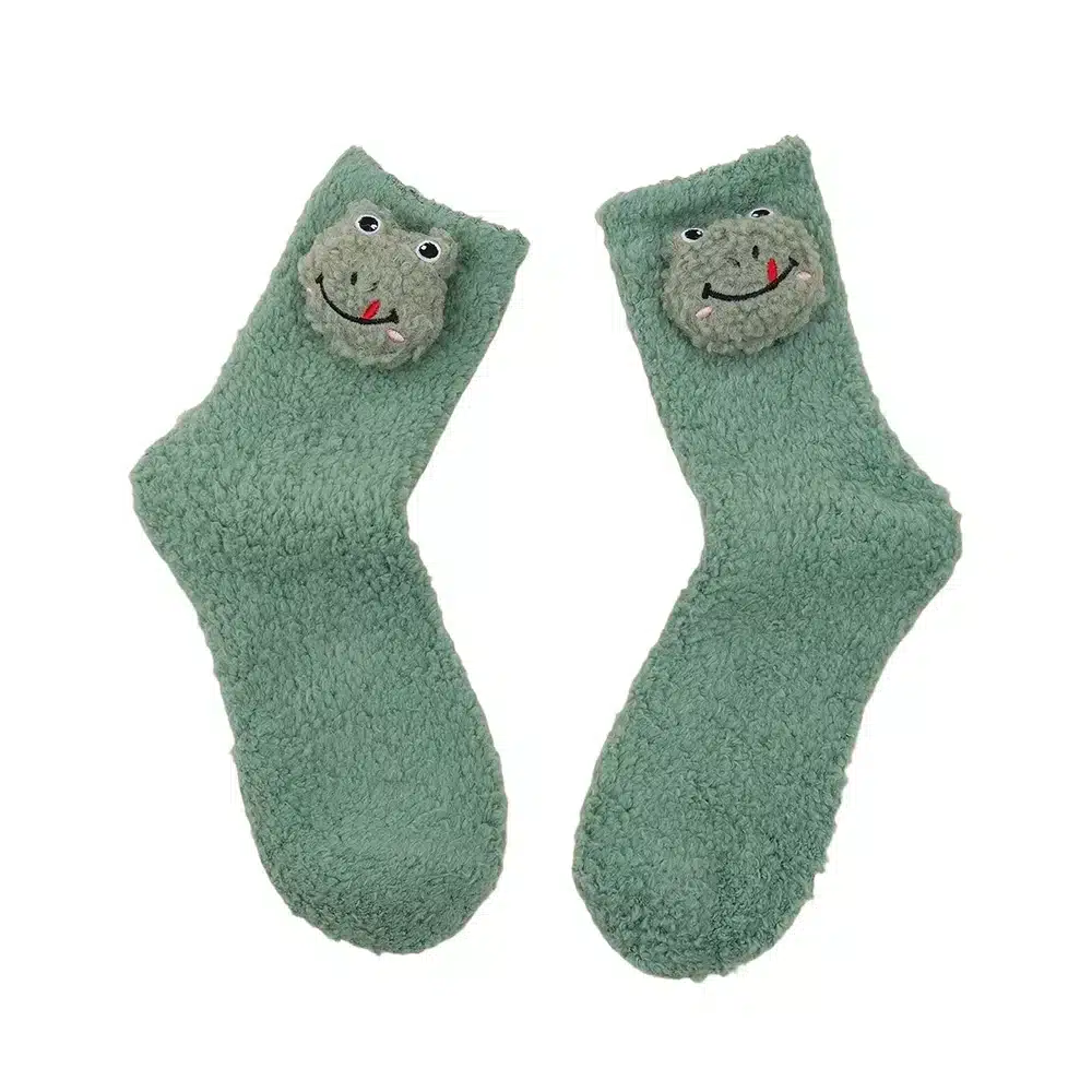Chaussettes 3D grenouille