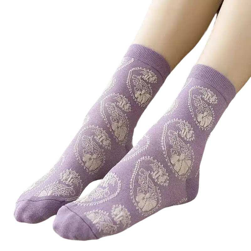 Chaussettes brodées – Image 2