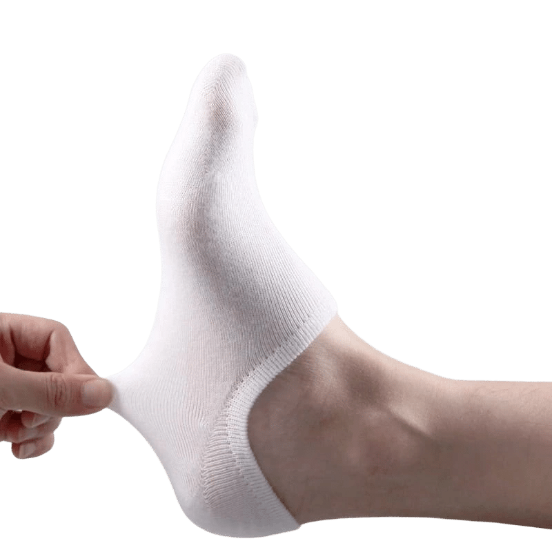 Chaussette invisible homme pour mocassin – Image 2