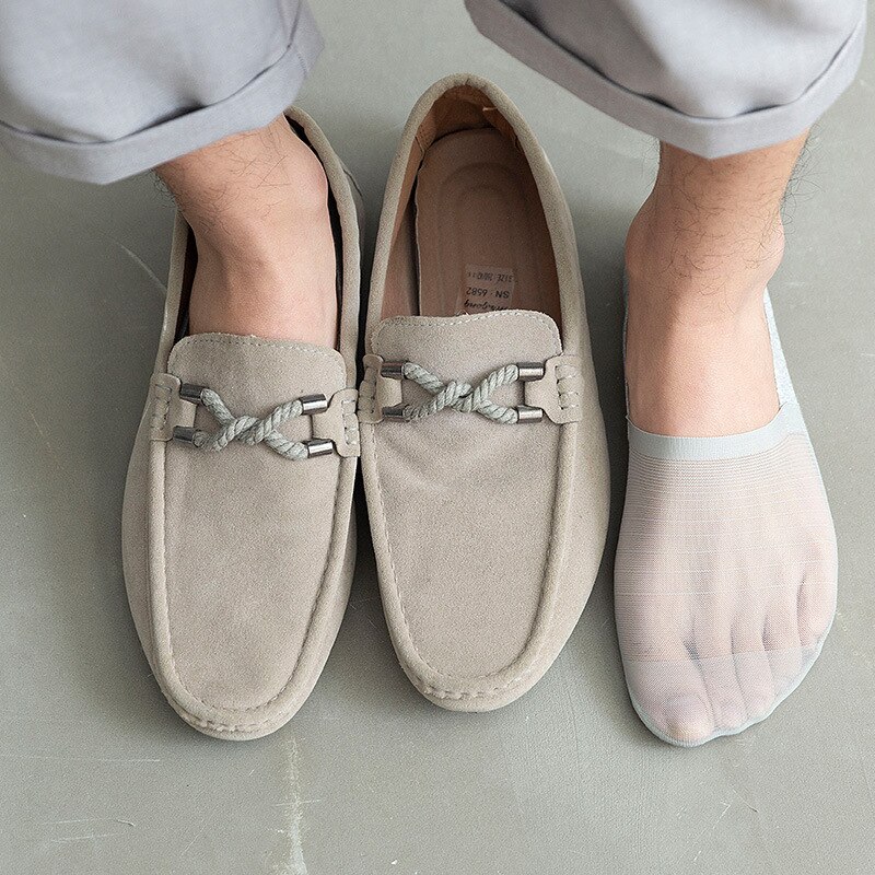 Chaussettes fines invisibles pour homme – Image 3