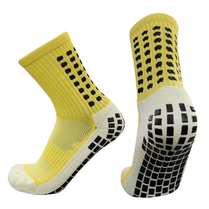 Chaussettes de football avec semelle anti-glissades pour l’entraînement – Image 4