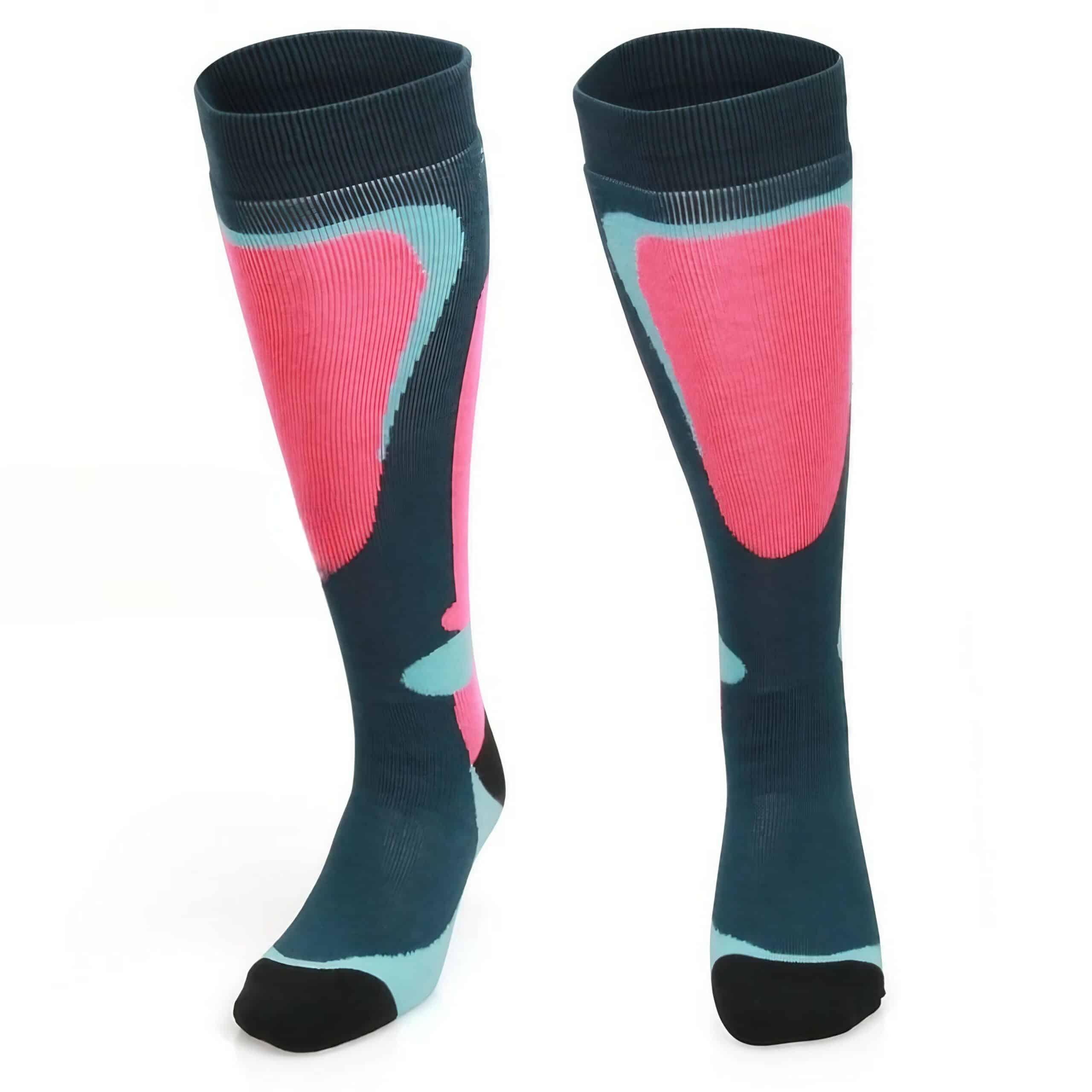 Chaussettes de ski hautement élastiques standard – Image 2