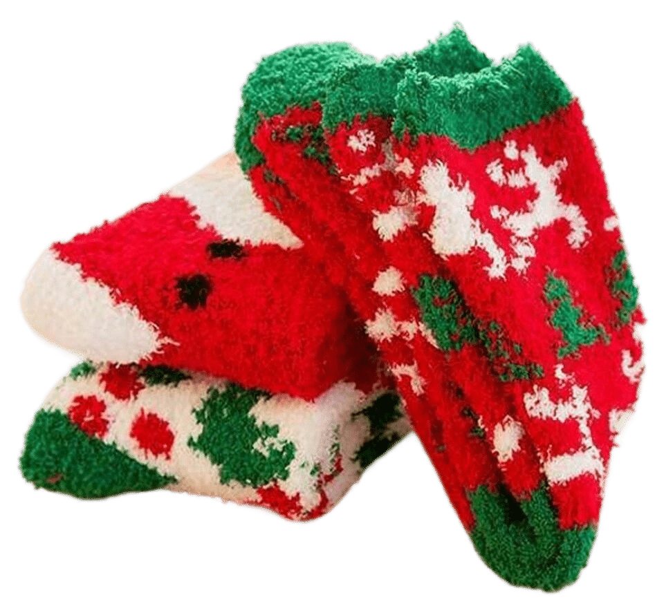 Chaussettes de noel fourrees – Image 4