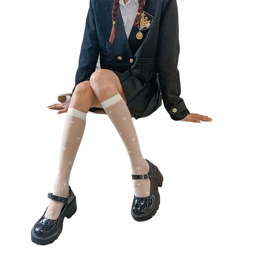 Chaussettes longues pour bas d’uniforme – Image 6