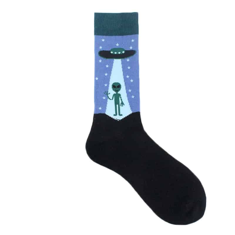 Chaussettes moches en polyester avec dessins