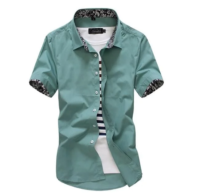 Chemise à manches courtes