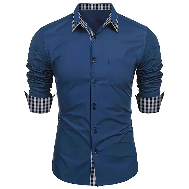 Chemise à manches longues pour homme – Image 7