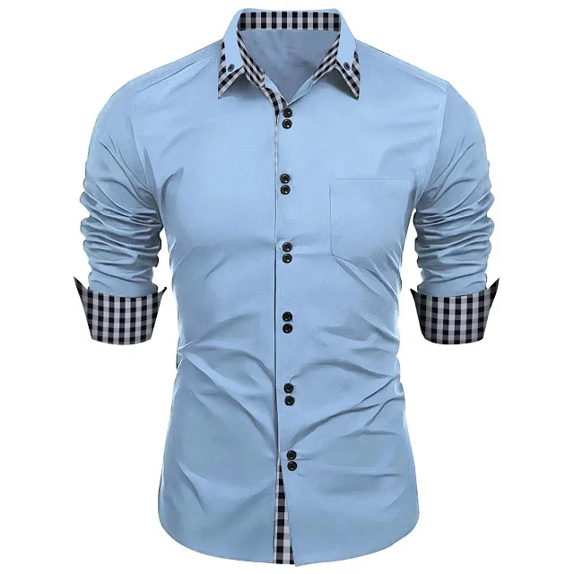 Chemise à manches longues pour homme – Image 2