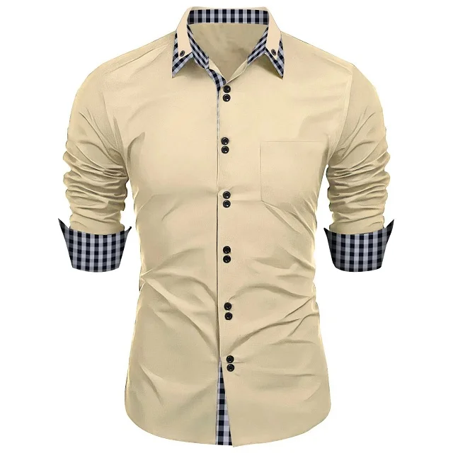 Chemise à manches longues pour homme – Image 3