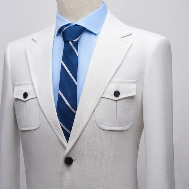 Costume blanc – Image 2