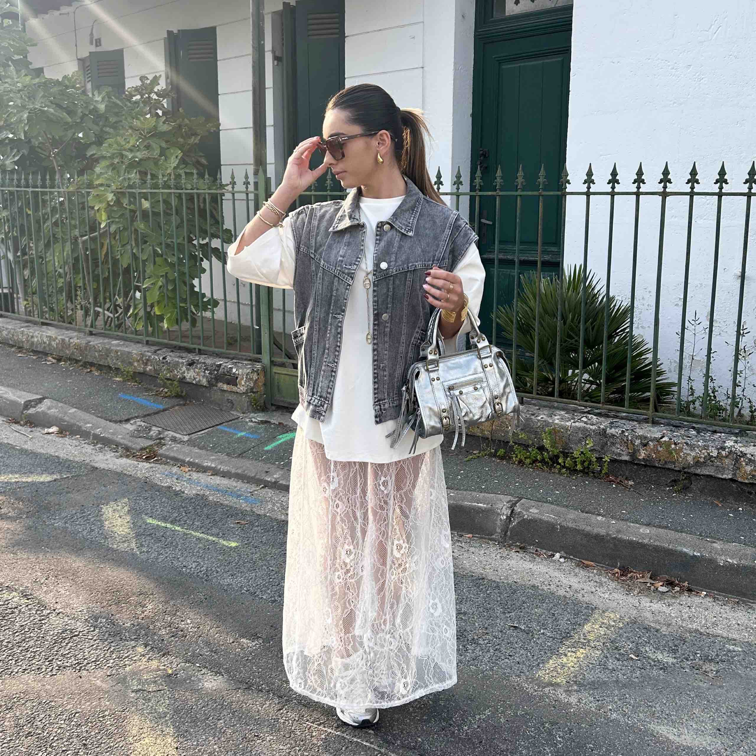 Jupe STRADI blanc – Image 2