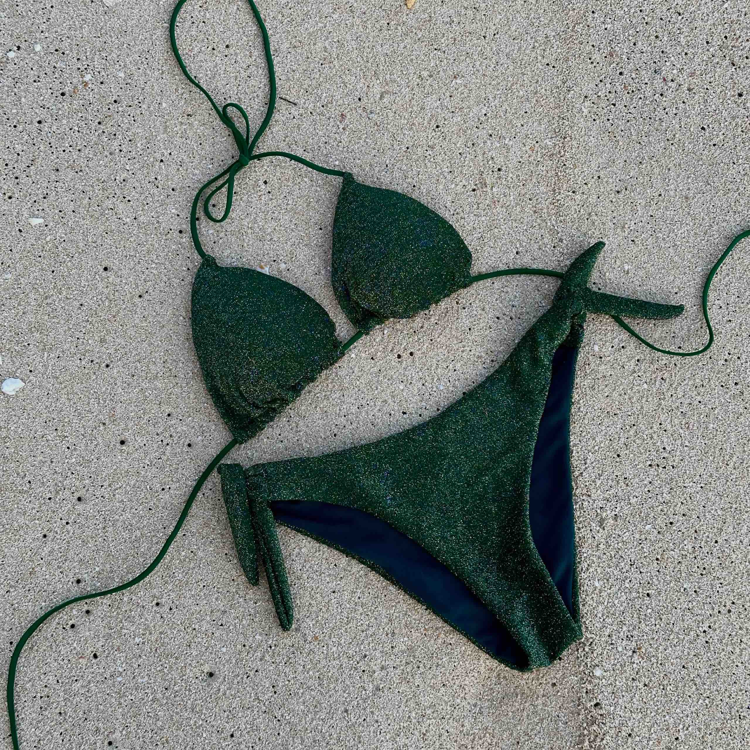 Maillot de bain STAR vert – Image 4