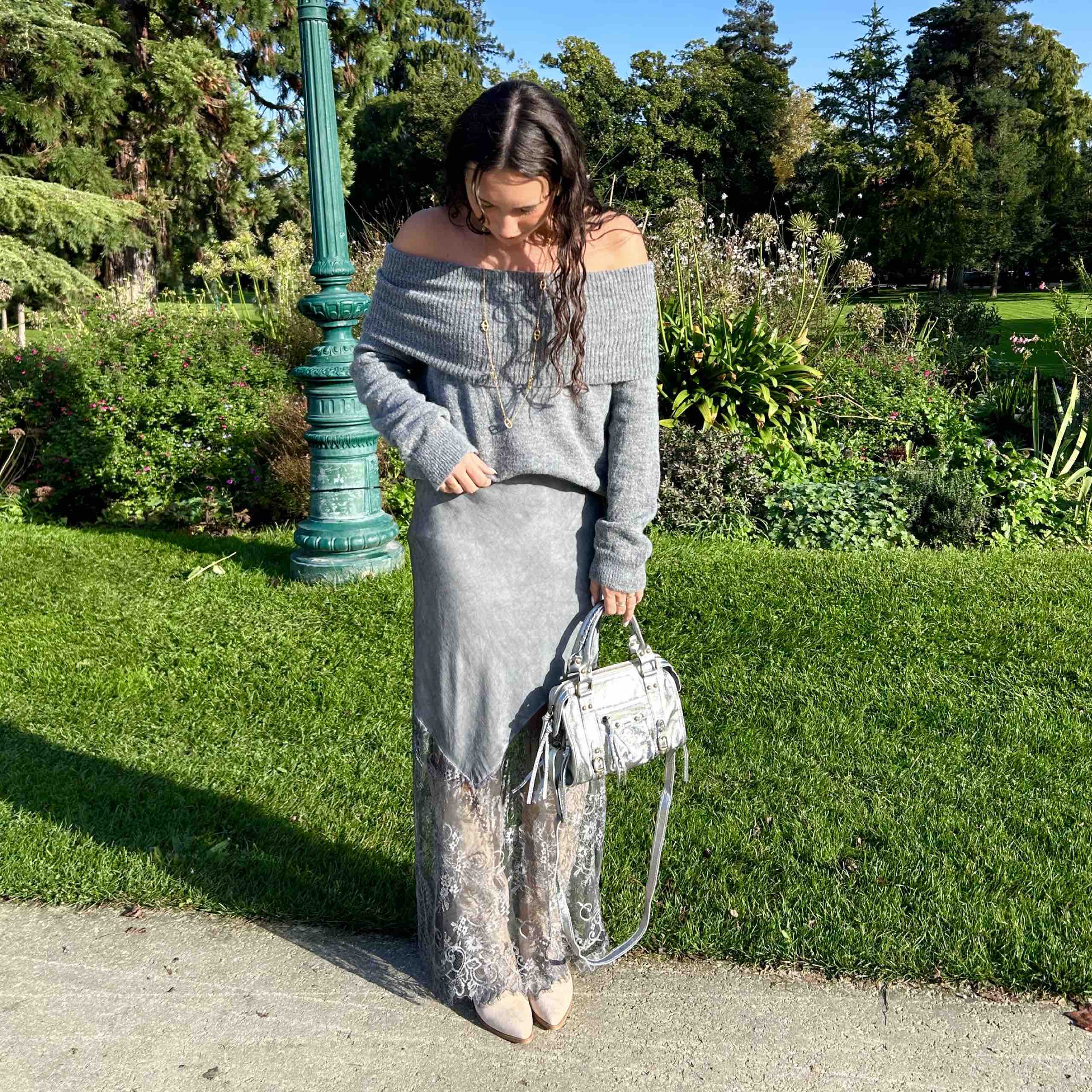 Jupe EMIE grise – Image 2