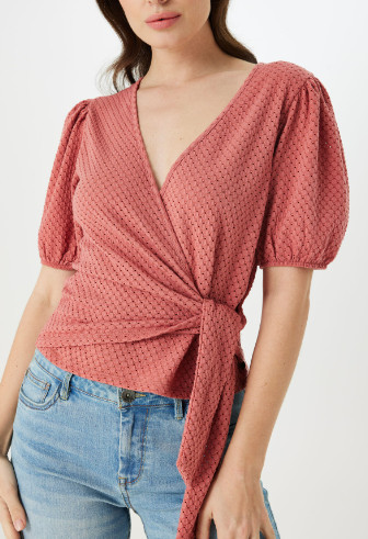 TOP MANCHES BALLON A NOUER – Image 2