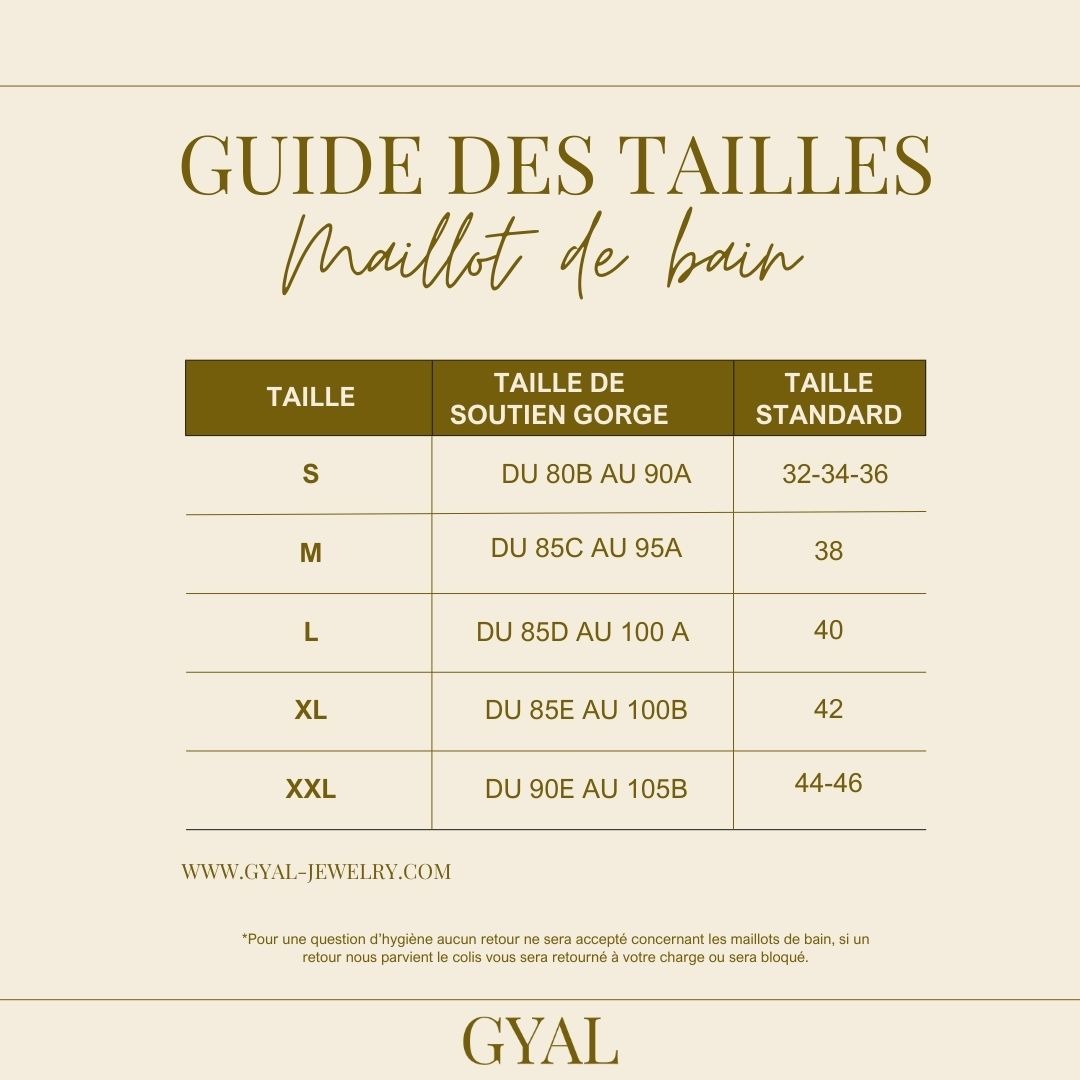 Maillot de bain STAR marron – Image 3