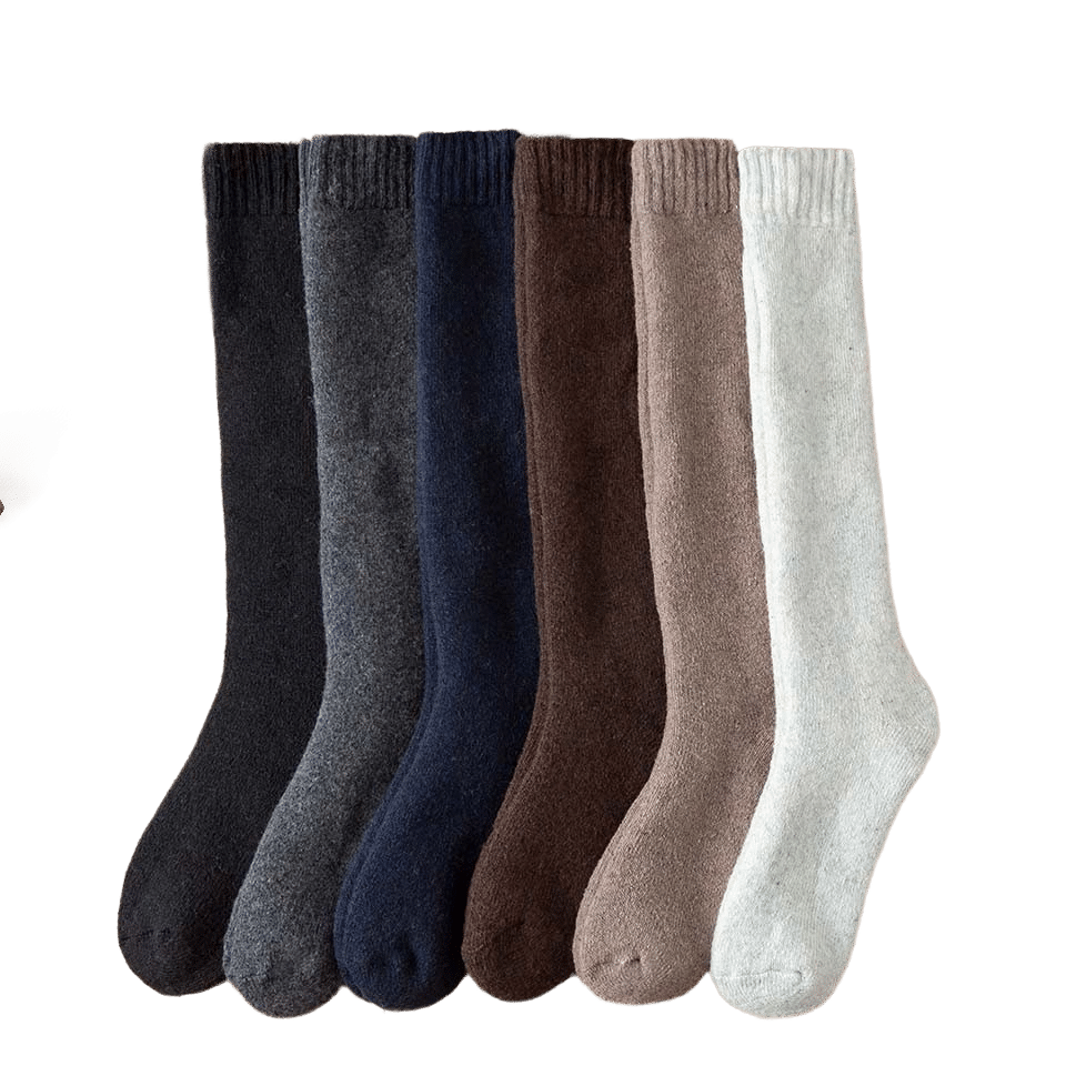 Chaussette chauffante long style vintage pour homme – Image 6