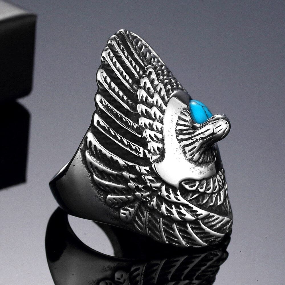 Bague Indienne Aigle – Image 7