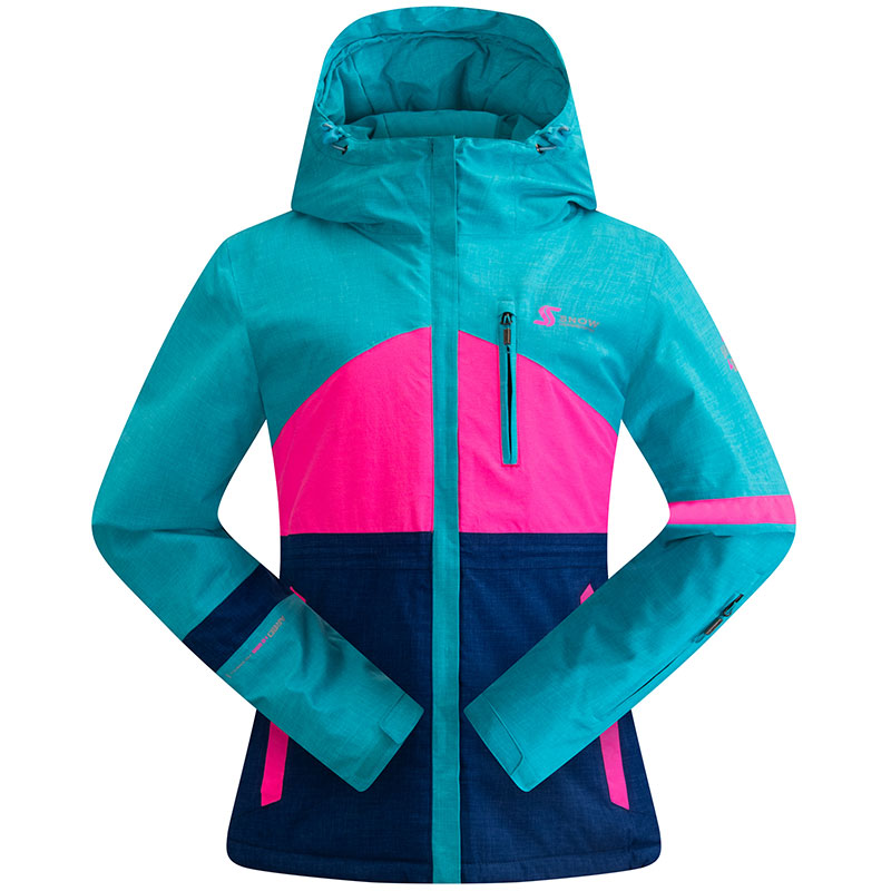 Manteau ski femme imperméable et respirant