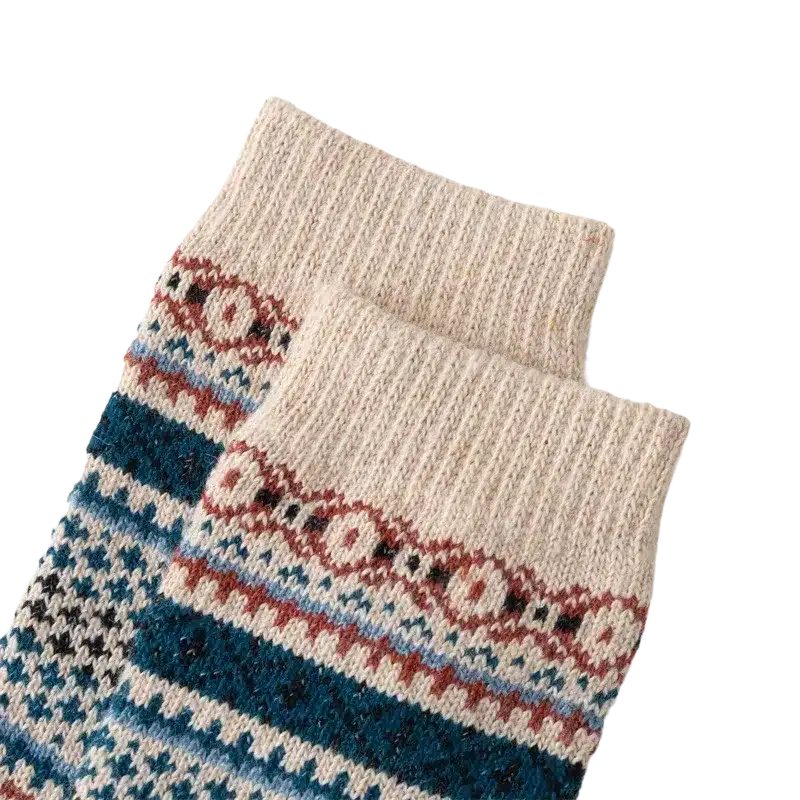 Chaussette en laine épaisse pour femme – Image 3