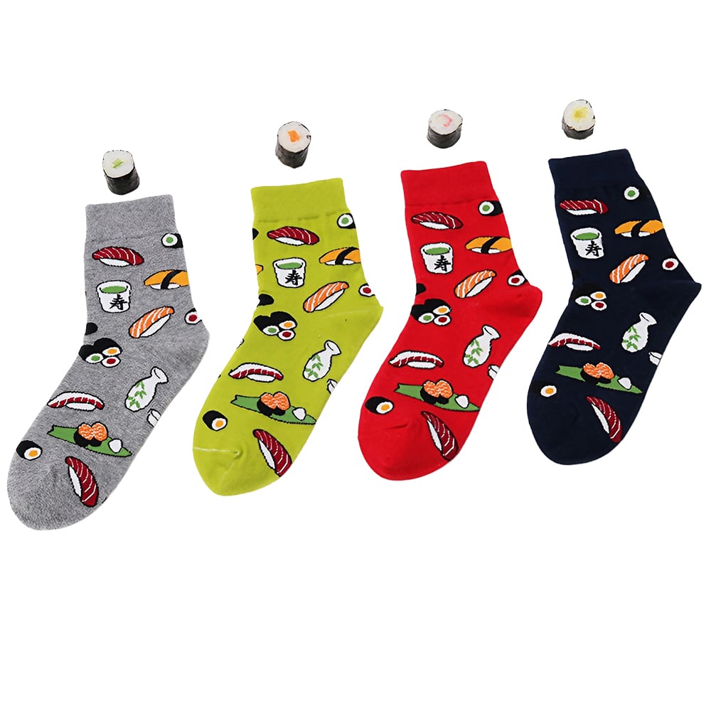 Sushi chaussettes amusantes pour femmes – Image 3