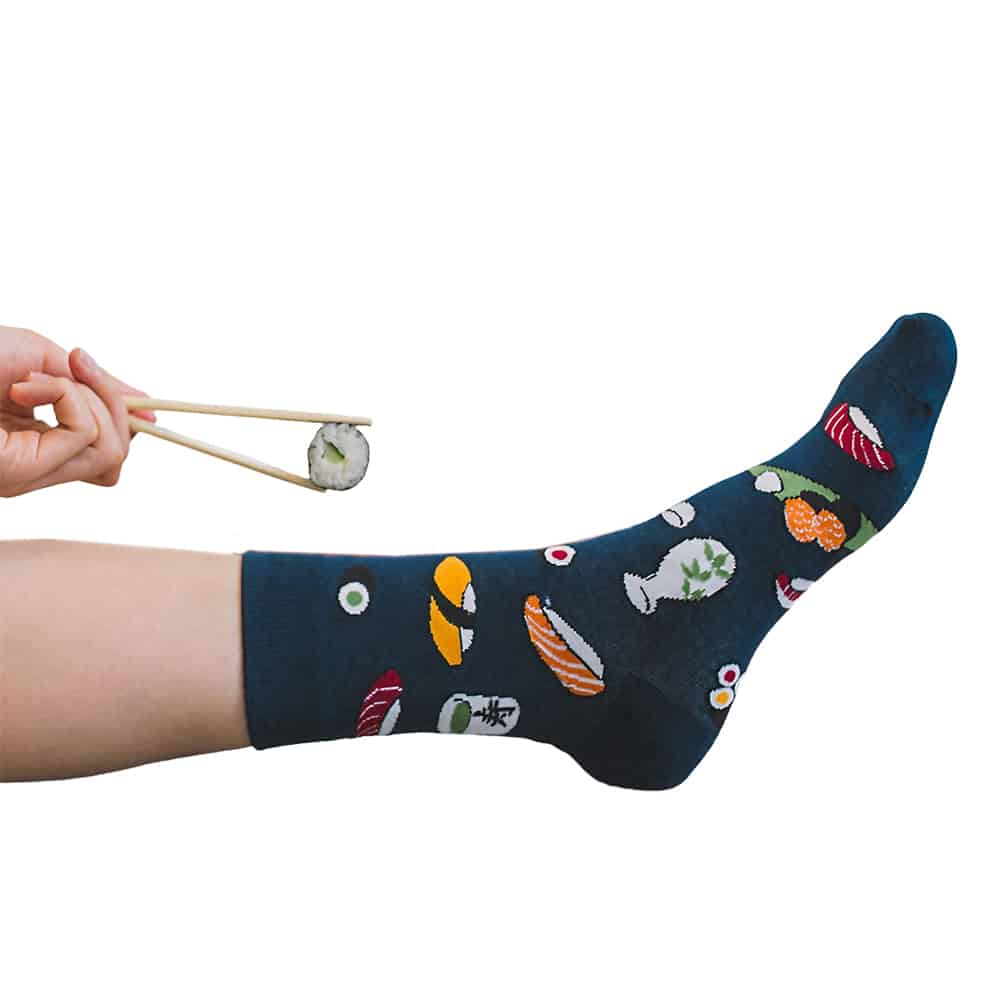 Sushi chaussettes amusantes pour femmes – Image 2