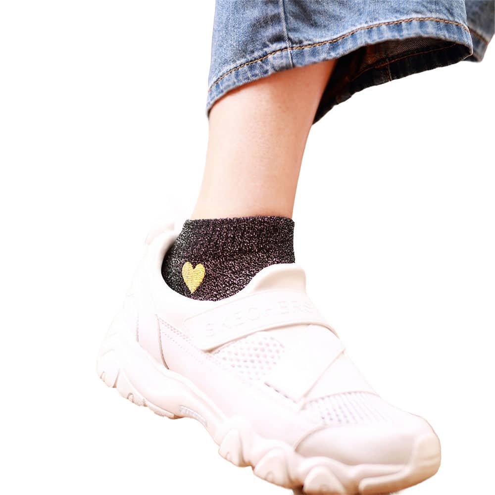 Chaussettes coeur pour femme – Image 2