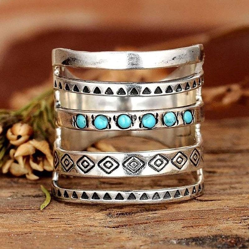 Bague Turquoise Gypsy â Image 4
