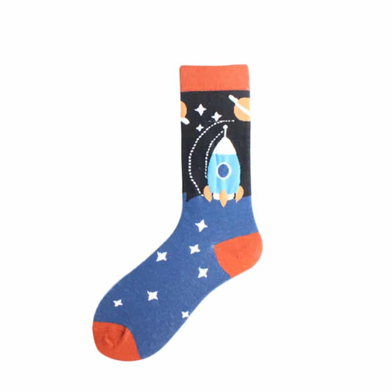 Chaussettes moches en polyester avec dessins – Image 4
